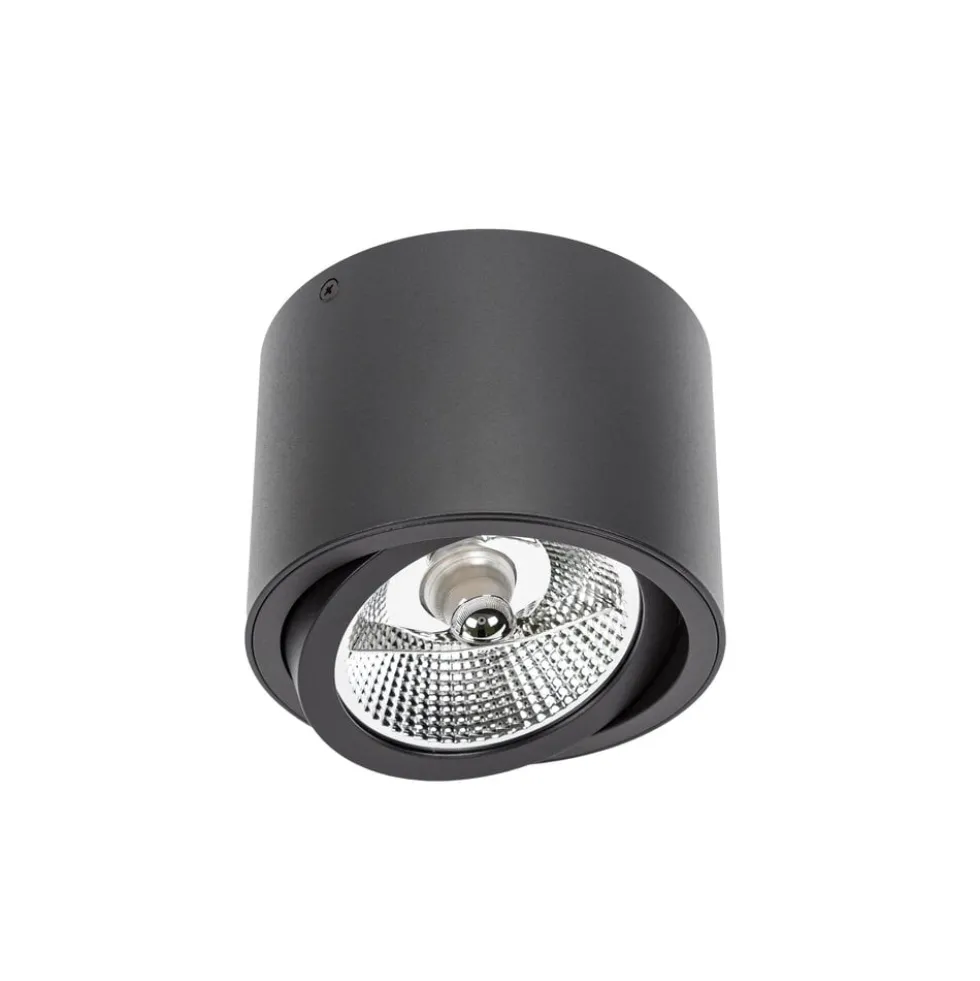 LED Deckenspot AR111 230V – Matt Schwarz - exkl. LED Spot