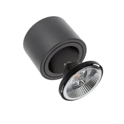 LED Deckenspot AR111 230V – Matt Schwarz - exkl. LED Spot