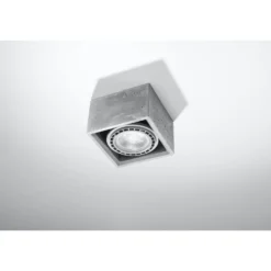 LED Deckenspot Beton QUATRO - 1 x GU10 AR111 Fassung - exkl. LED's