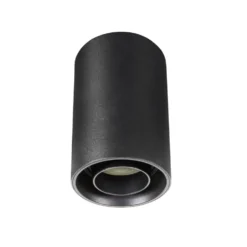 LED Deckenspot CHLOE LENS - 1x GU10 Fassung - Mattschwarz