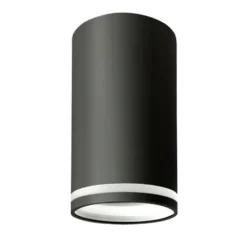 LED Deckenspot CHLOE RING - 1x GU10 Fassung - Mattschwarz