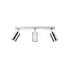 LED Deckenspot Chrom RING - 3 x GU10 Fassung - exkl. LED's