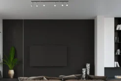 LED Deckenspot Chrom RING - 6 x GU10 Fassung - exkl. LED's