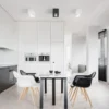 LED Deckenspot doppelt schwenkbar - Würfel Weiß - GU10 Fassung