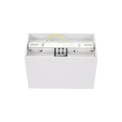 LED Deckenspot doppelt schwenkbar - Würfel Weiß - GU10 Fassung