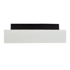 LED-Deckenspot-Duo – 2 x GU10-Fassung – 255 x 145 x 85 mm – Aluminium – Schwarz – Weiß
