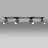 LED Deckenspot Grau MERIDA - 4 x GU10 Fassung - exkl. LED's