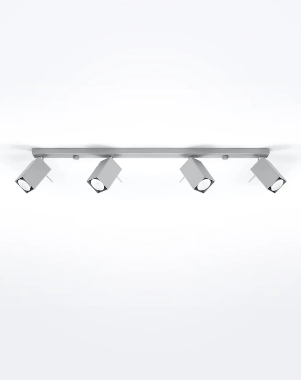 LED Deckenspot Grau MERIDA - 4 x GU10 Fassung - exkl. LED's