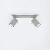 LED Deckenspot Grau MERIDA - 2 x GU10 Fassung - exkl. LED's