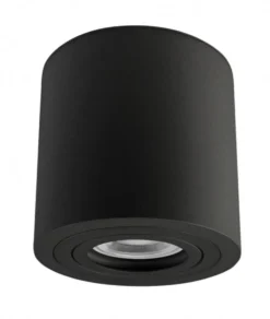 LED Deckenspot IP65 - Schwarz. - mit GU10 Fassung - LED Spot optional