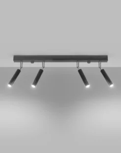 LED Deckenspot Schwarz Eyetech - 4 x G9 Fassung - exkl. LED's