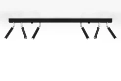LED Deckenspot Schwarz Eyetech - 6 x G9 Fassung - exkl. LED's