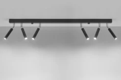 LED Deckenspot Schwarz Eyetech - 6 x G9 Fassung - exkl. LED's
