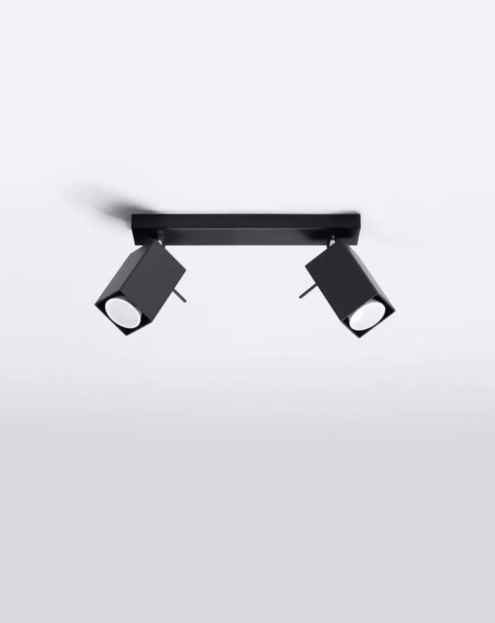 LED Deckenspot Schwarz MERIDA - 2 x GU10 Fassung - exkl. LED's