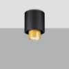 LED Deckenspot Schwarz NESI - 1 x GU10 Fassung - exkl. LED's