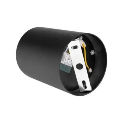 LED Deckenspot - Tube rund - Schwarz - mit GU10 Fassung - schwenkbar - exkl. LED Spot
