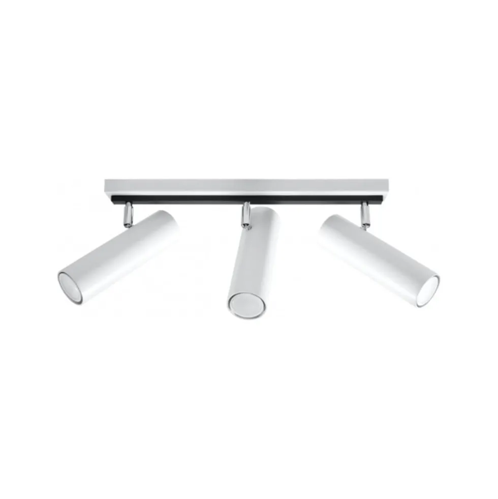 LED Deckenspot Weiß DIREZIONE - 3 x GU10 Fassung - exkl. LED's