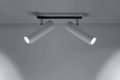 LED Deckenspot Weiß DIREZIONE - 2 x GU10 Fassung - exkl. LED's