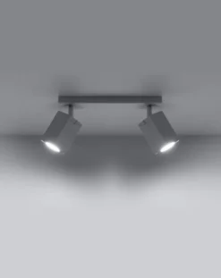 LED Deckenspot Weiß MERIDA - 2 x GU10 Fassung - exkl. LED's