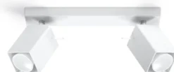LED Deckenspot Weiß MERIDA - 2 x GU10 Fassung - exkl. LED's