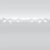 LED Deckenspot Weiß MERIDA - 6 x GU10 Fassung - exkl. LED's
