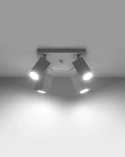 LED Deckenspot Weiß MERIDA - 4 x GU10 Fassung - exkl. LED's