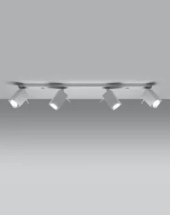 LED Deckenspot Weiß MERIDA - 4 x GU10 Fassung - exkl. LED's