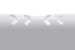 LED Deckenspot Weiß RING - 4 x GU10 Fassung - exkl. LED's