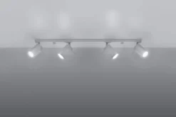 LED Deckenspot Weiß RING - 4 x GU10 Fassung - exkl. LED's