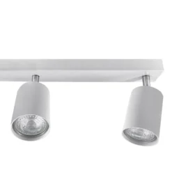 LED Deckenspot Weiß - 6 verstellbare GU10 Fassungen für LED Spots - exkl. LED Spot
