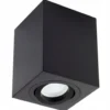 LED Deckenspot - Wüfel viereckig - Schwarz - mit GU10 Fassung - schwenkbar - exkl. LED Spot