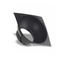 LED Deckenspot - Würfel Mattschwarz 95x95x138 mm - LED Spot optional