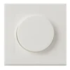 LED Dimmer Abdeckrahmen / Abdeckplatte Modern - 84x84mm