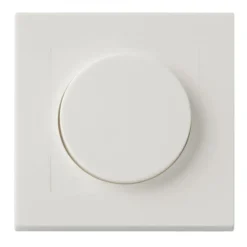 LED Dimmer Abdeckrahmen / Abdeckplatte Modern - 84x84mm