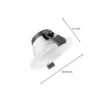 LED Downlight Ortho Ø120 12W CCT-Schalter Dimmbar