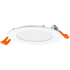LED Downlight Slim Recess Weiß 8W 550lm 110D - 865 Tageslichtweiß | 120mm - Ausschnitt 105mm