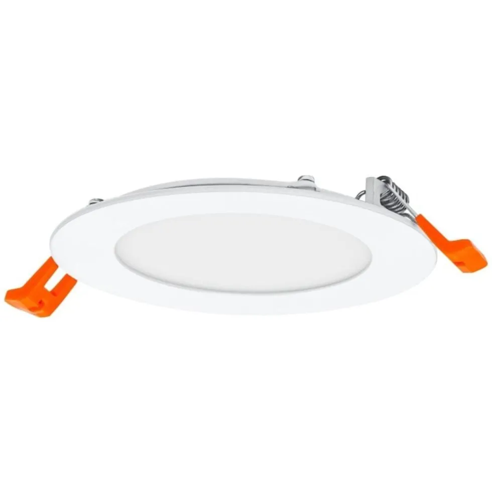 LED Downlight Slim Recess Weiß 8W 550lm 110D - 865 Tageslichtweiß | 120mm - Ausschnitt 105mm