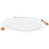 LED Downlight Slim Recess Weiß 22W 2000lm 110D - 840 Kaltweiß | 225mm - Ausschnitt 200mm