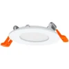 LED Downlight Slim Recess Weiß 4.5W 240lm 110D - 830 Warmweiß | 85mm - Ausschnitt 72mm