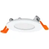 LED Downlight Slim Recess Weiß 4.5W 240lm 110D - 865 Tageslichtweiß | 85mm - Ausschnitt 72mm