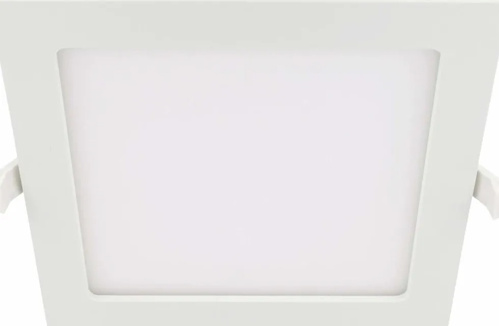 LED Einbau-Downlight quadratisch – 12 W – 3000/4000/6000 K – 150 × 150 mm