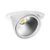 LED Einbauspot Bananenspot - 19W - 3000K - Weiß - 5 Jahre Garantie