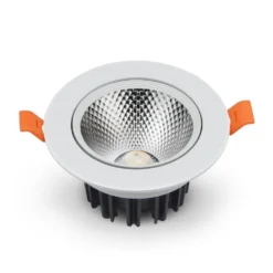 LED Einbauspot dimmbar - 5W entspricht 50W - 2700K Warmweiß - schwenkbar