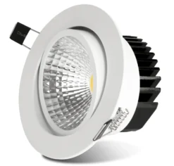 LED Einbauspot dimmbar - 3W entspricht 25W - 2700K Warmweiß - schwenkbar