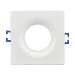 LED Einbauspot Weiß viereckig - für 1 GU10 LED Spot - exkl. LED Spot