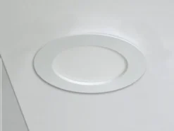 LED Einbaustrahler Downlight rund Aluminium - 6W entspricht 50W - Sägegröße 110mm - 3000K Warmweiß
