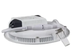 LED Einbaustrahler Downlight rund Aluminium - 3W entspricht 25W - Sägegröße 74mm - 3000K Warmweiß