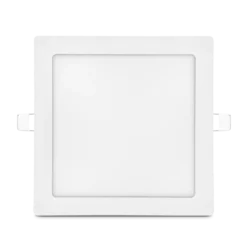 LED Einbaustrahler flach Eckig 115MM - 6W - Downlight rechteckig - 230V - 100x100mm