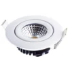 LED Einbaustrahler 85mm - IP65 Weiss - 5W 420Lm - 2700 K 827 Warmweiß | Einbaudurchmesser 75mm – Triac dimmbar | 230v
