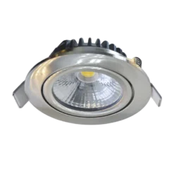 LED Einbaustrahler RVS IP65 dimmbar - 5W entspricht 50W - 2700K Warmweiß
